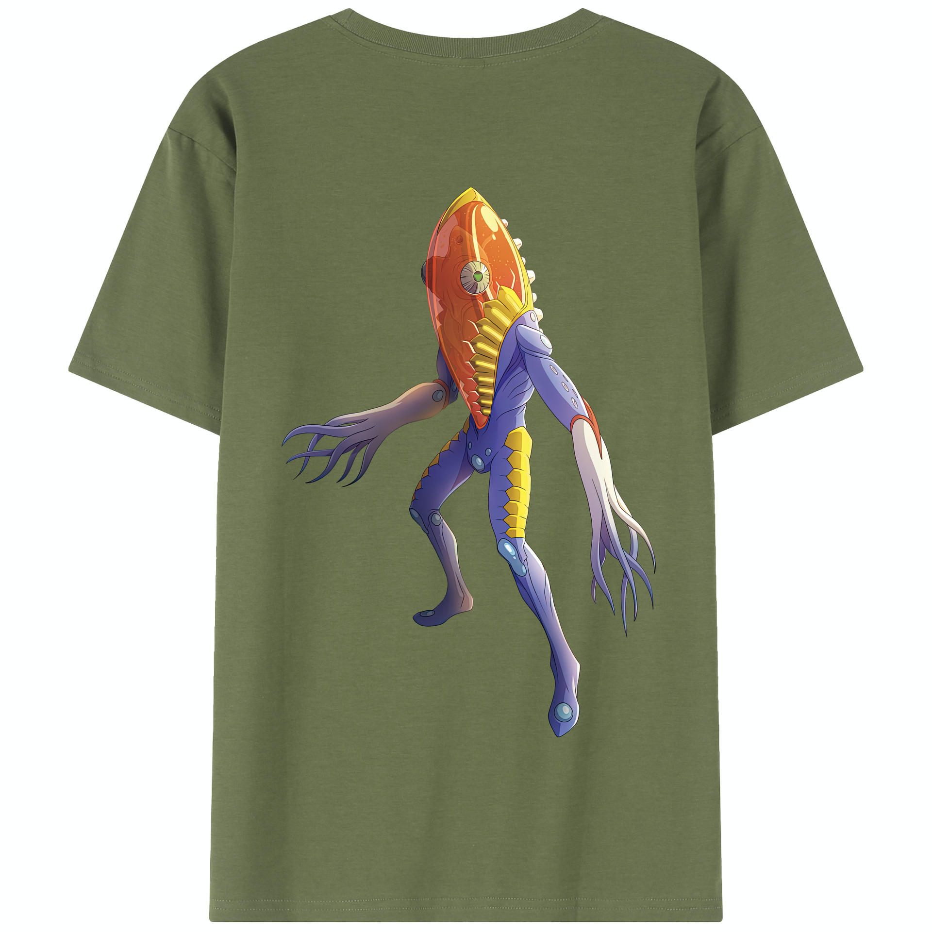 （画像用） ウルトラマン Ultraman 綿100％半袖Tシャツ（背面プリント）